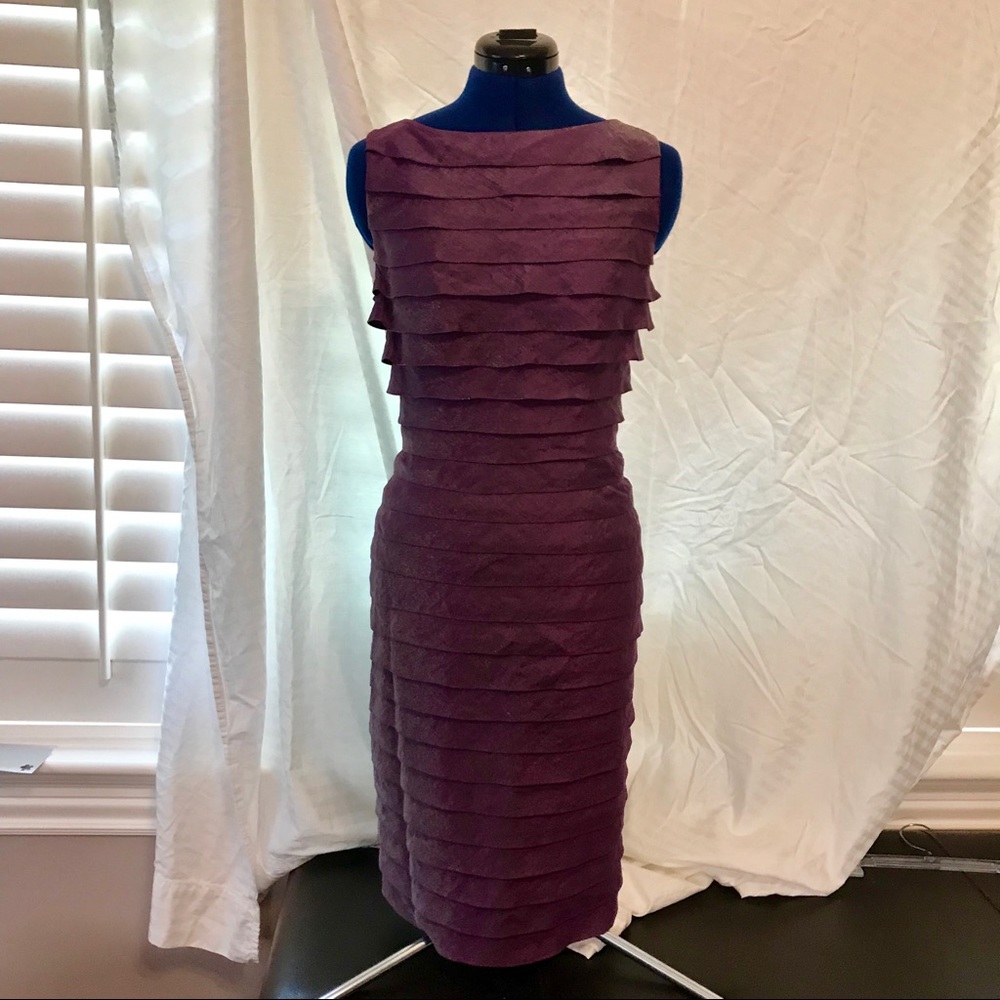 Adrianna Papell Purple Dress